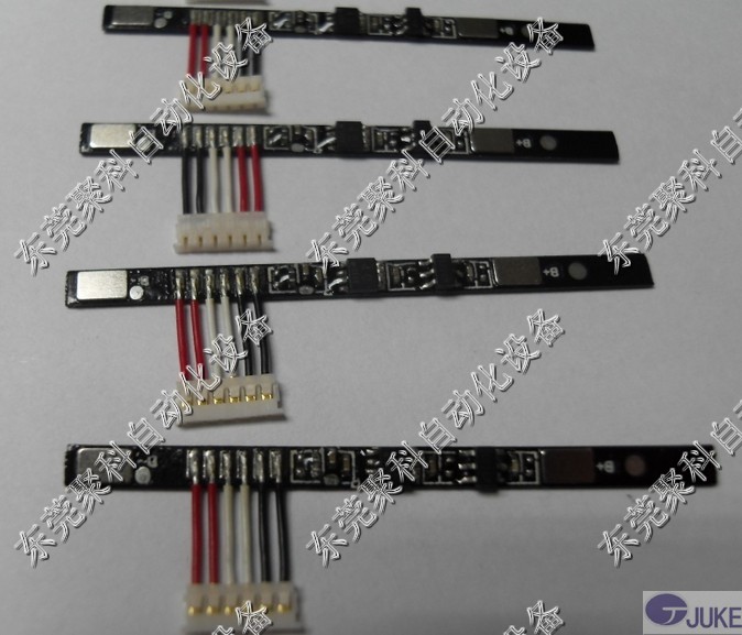 电池导线6pin与PCB板焊接